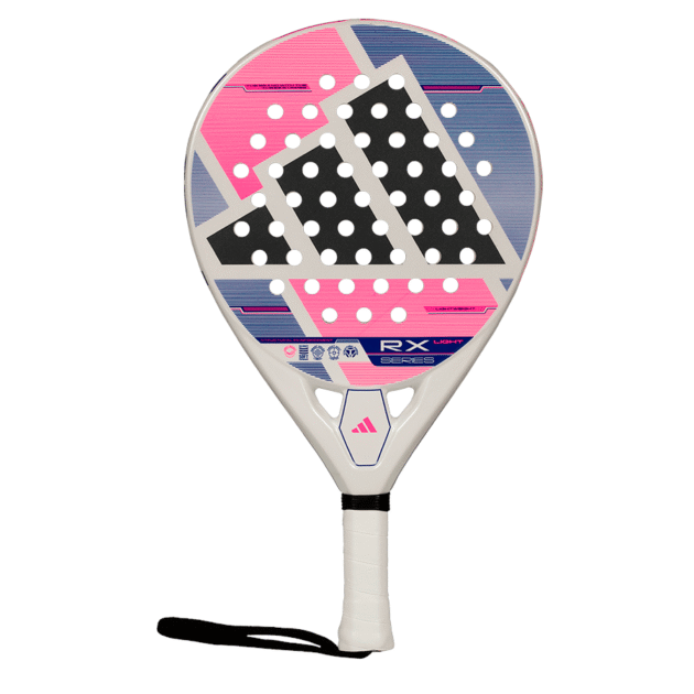 Raket Padel Adidas Rx Light 2026 White/pink