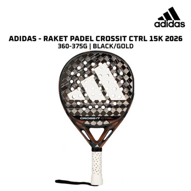 Raket Padel Adidas Cross It Ctr 15k 2026 Black/Gold