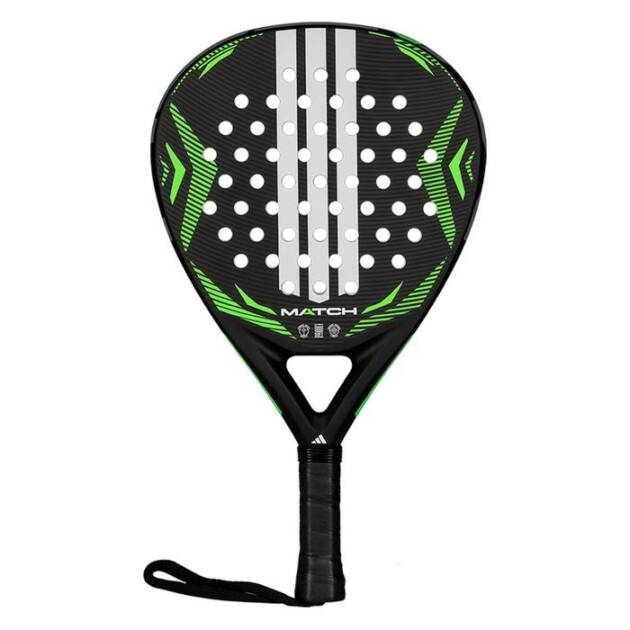 Raket Padel Adidas Match 2026 Black/Green