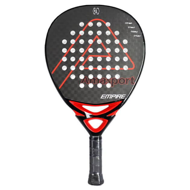 Raket padel ama empire top1 black/red