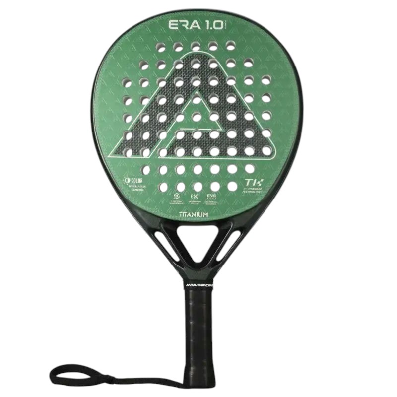 Raket padel ama era1.0 titanium green