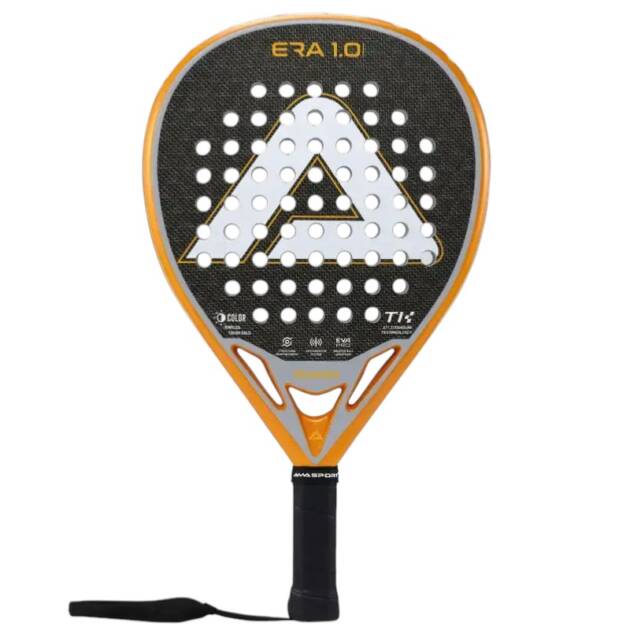 Raket padel ama era1.0 titanium g black/gold