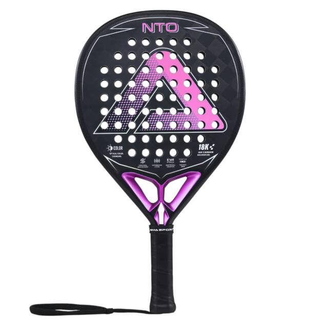 Raket padel ama nto 18k bk/pi