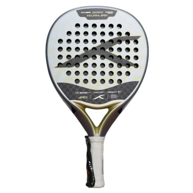 Raket padel Hundred solara apex wh/gd