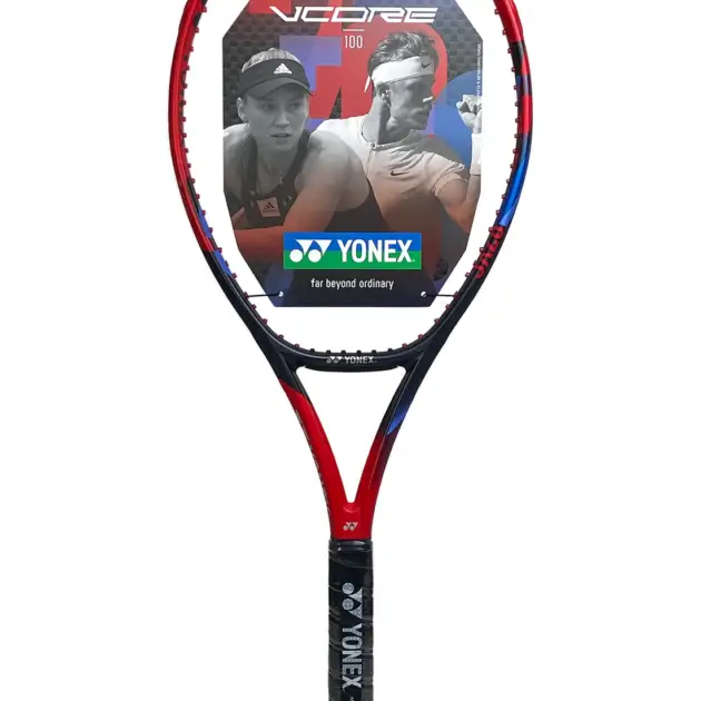 raket tenis yonex vcore 100 scarlet