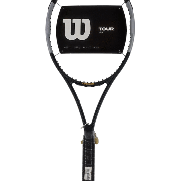 raket tenis wilson tour 103 204811 black/grey