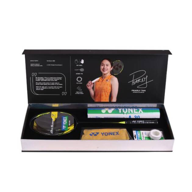 Raket Badminton Yonex Arcsaber 7 Pro Pearly Tan Edition Box Set