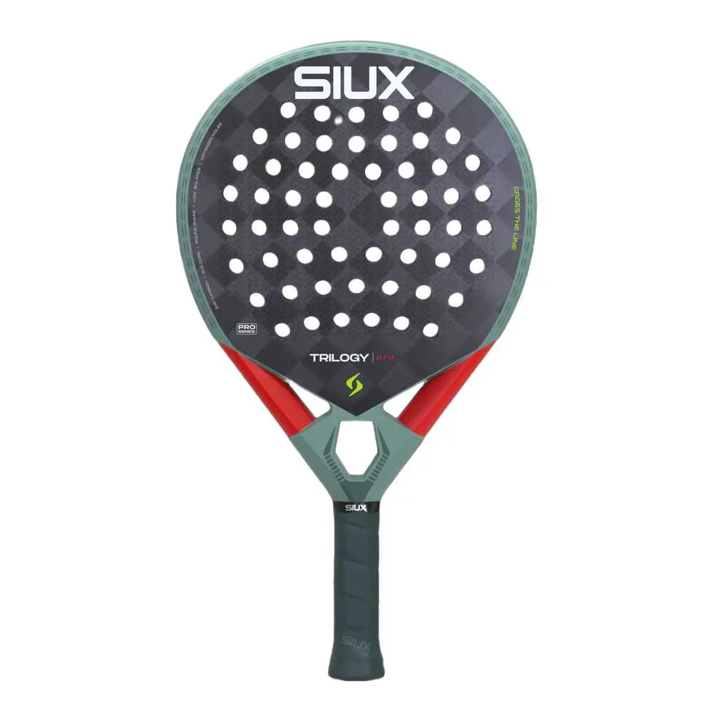 Raket Padel Siux Trilogy pro 2026 Ash green