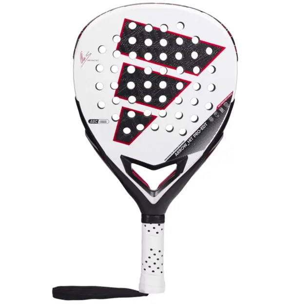 Raket Padel Adidas Arrow hit pro edt 2026 White/Red
