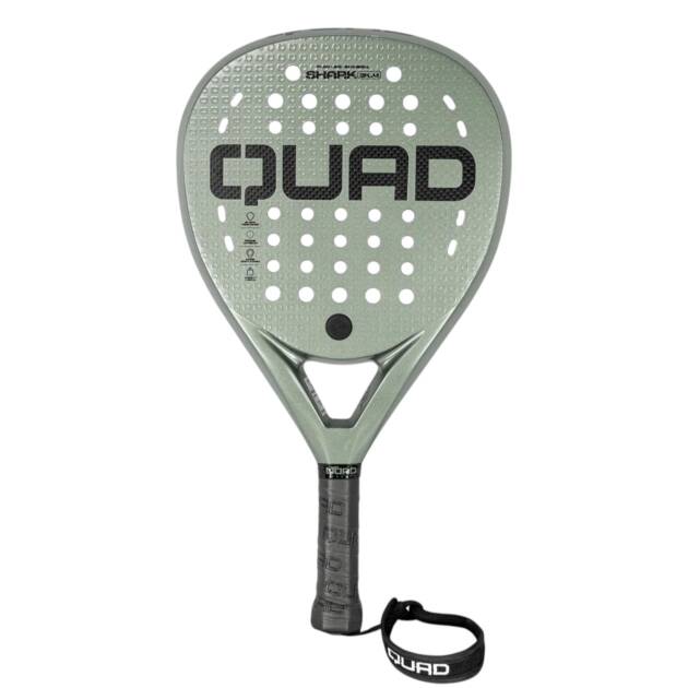 Raket Padel Quad Shark White