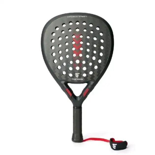 Raket Padel Tretorn Champion Strike ii Black/Red