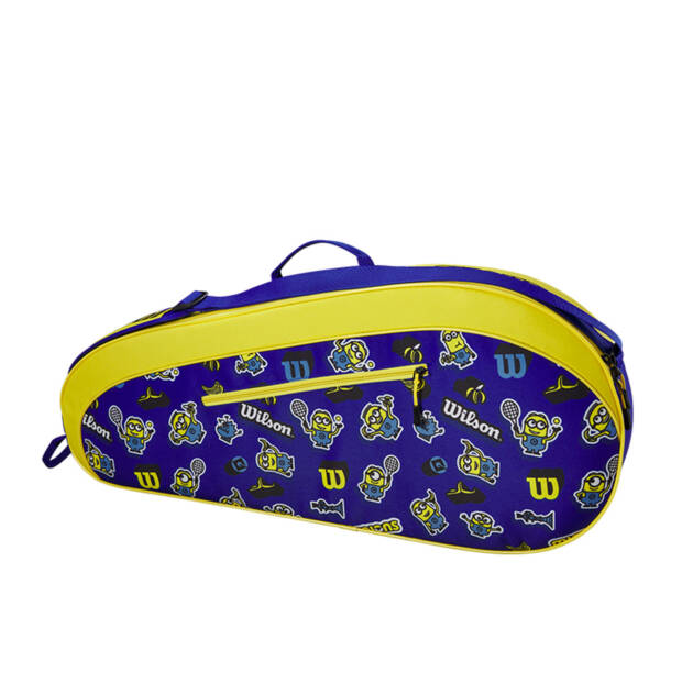 Tas Tenis Wilson Minions V 3.0 Team Racket Bag 6 pack / Blue Yellow 8025501001