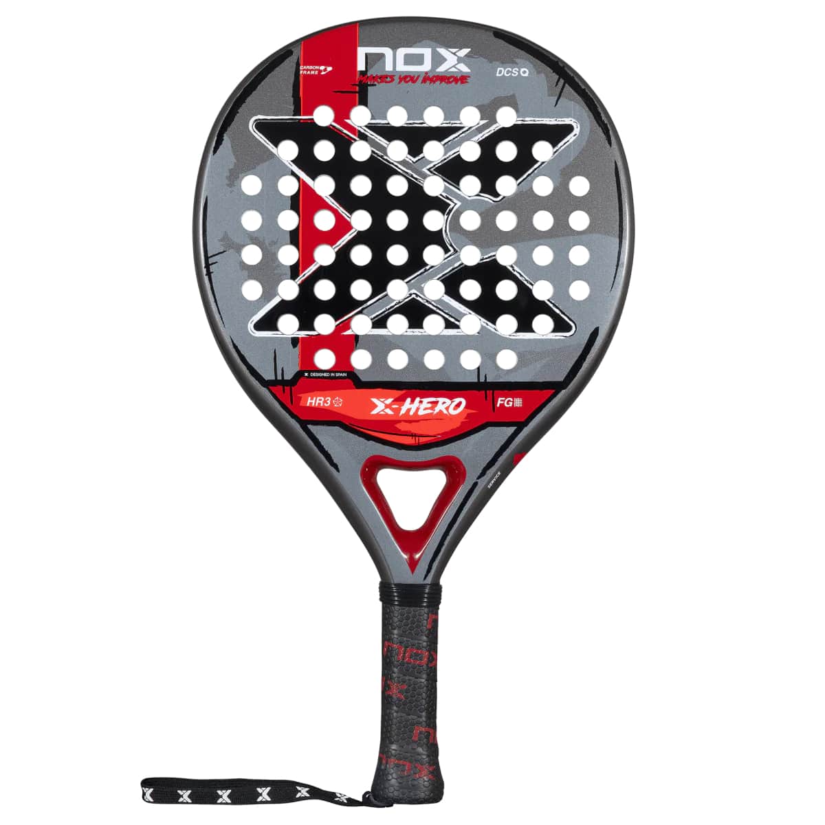 Raket Padel Nox x hero Red