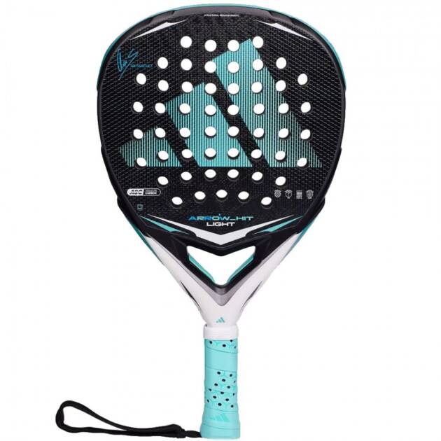 Raket Padel Adidas Arrow Hit light 2026 black/tosca