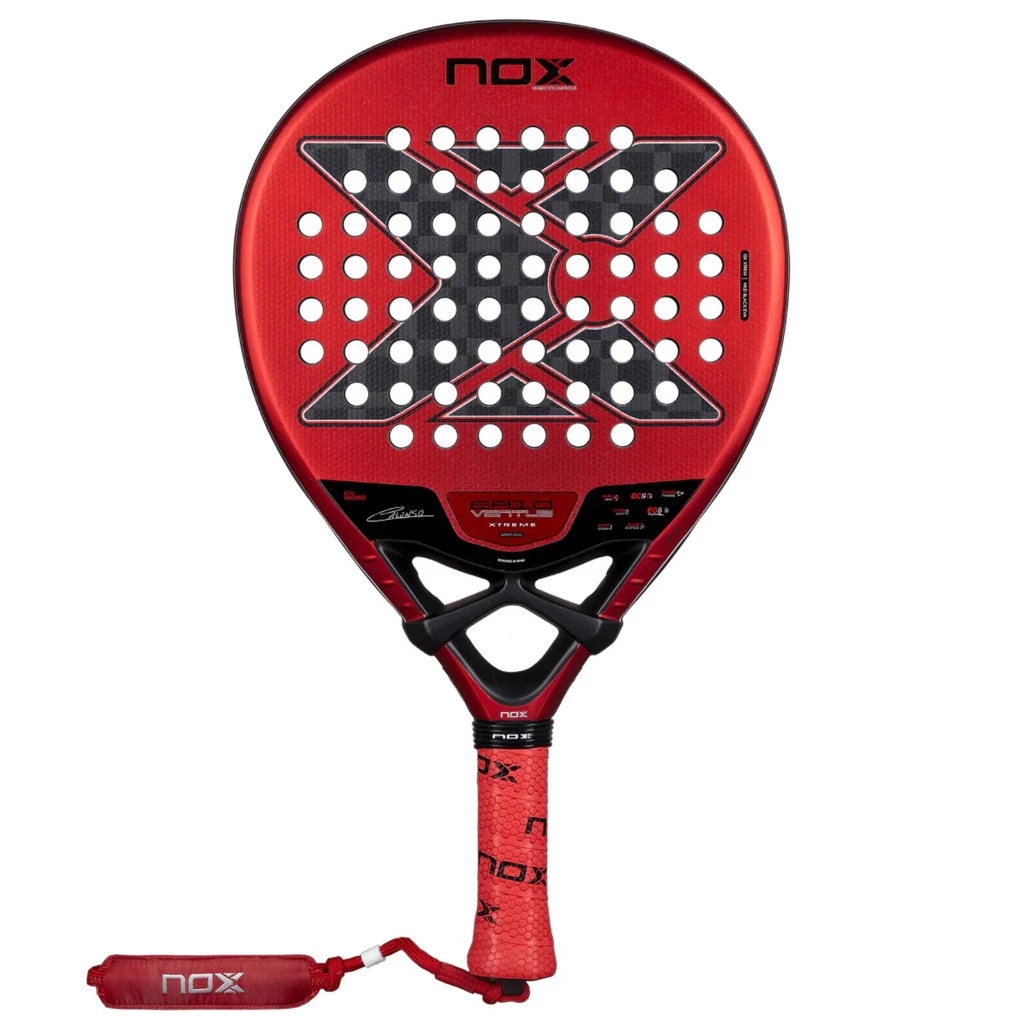 Raket Padel Nox ea10 ventus hybrid 12k xtreme red/black