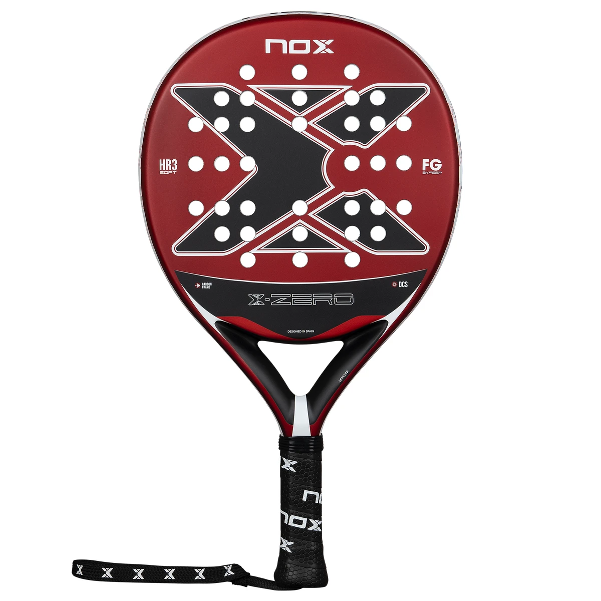 Raket Padel Nox x zero red