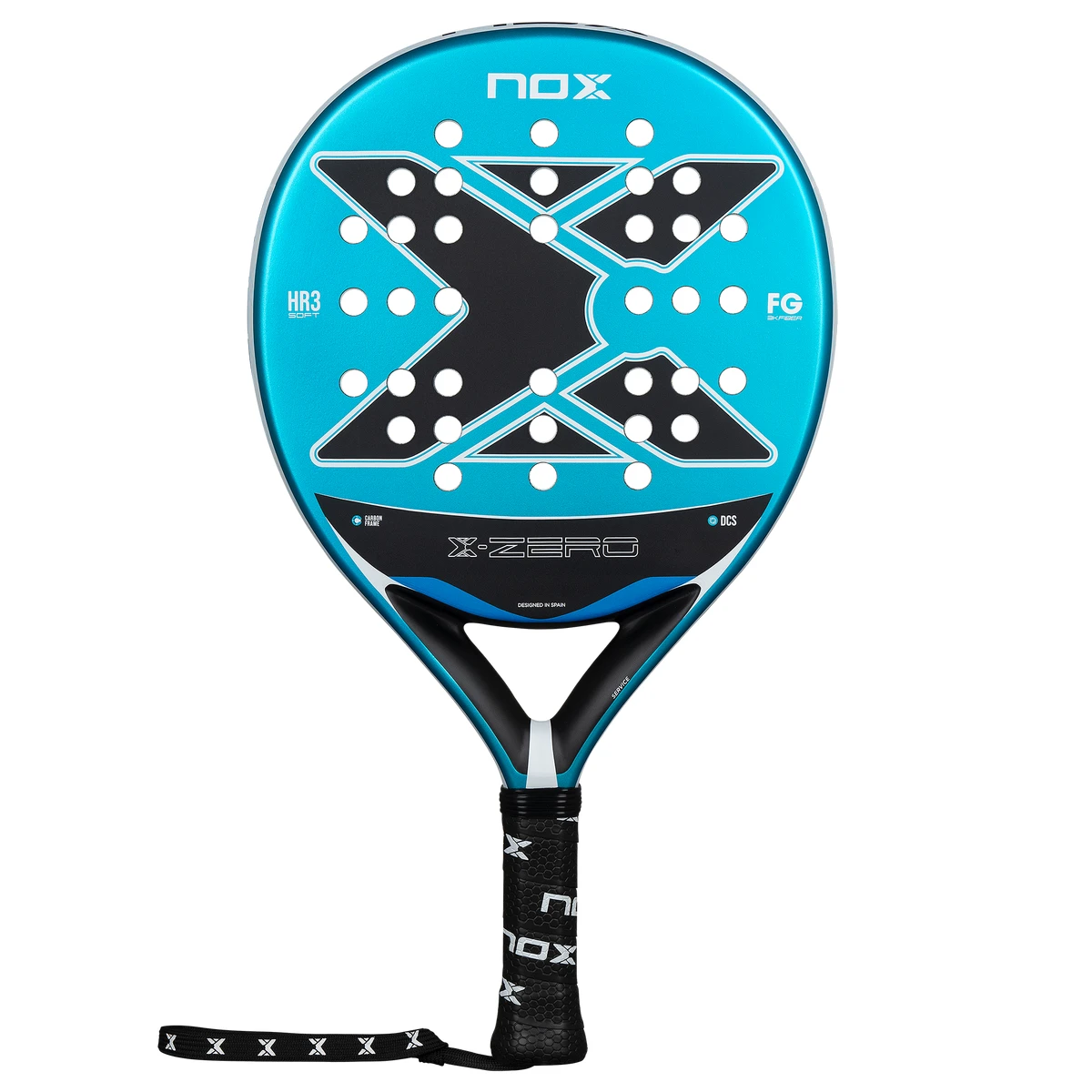 Raket Padel Nox x zero blue