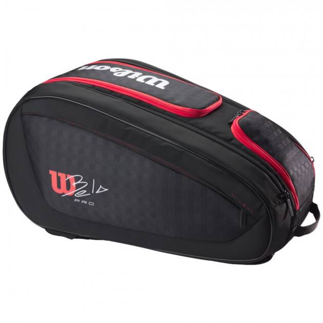 Tas Wilson Bella V3 Padel 6 pack 8910801001 Black/Red