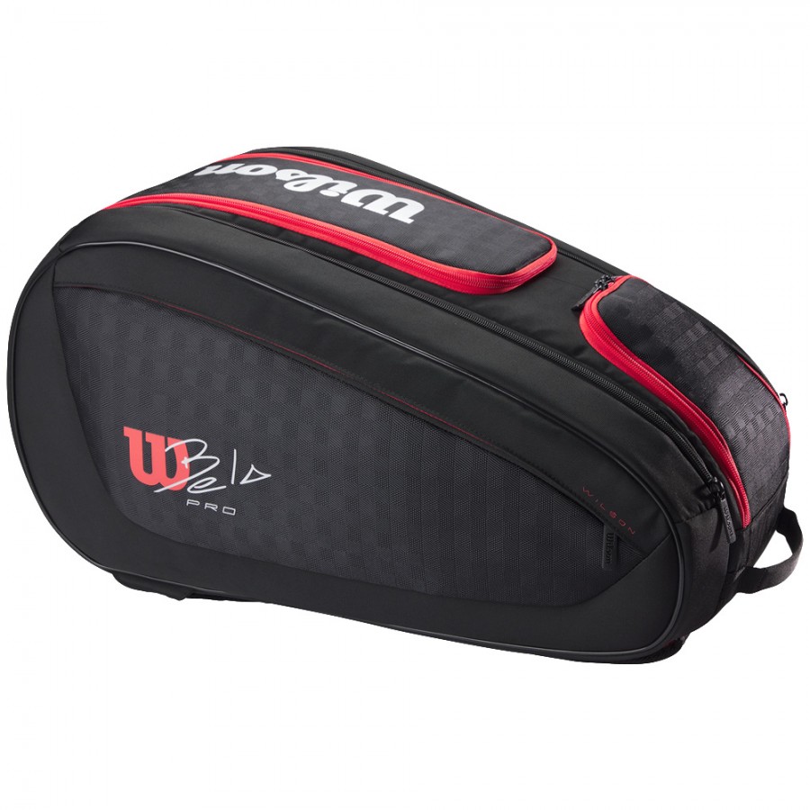 Tas Wilson Bella V3 Padel 6 pack 8910801001 Black/Red