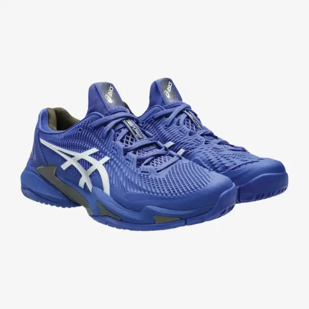 Sepatu Asics Court ff3 Dark Colbalt/White