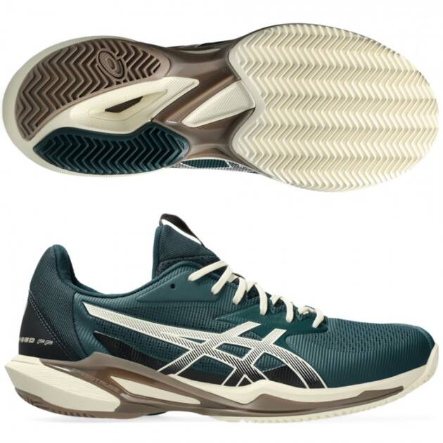 Sepatu Asics Solution Speed ff3 Saxon green/Birch