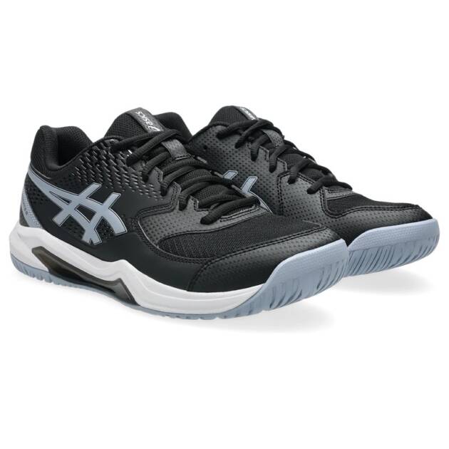 Sepatu Asics Gel Dedicate 8 Black/Grey/Blue