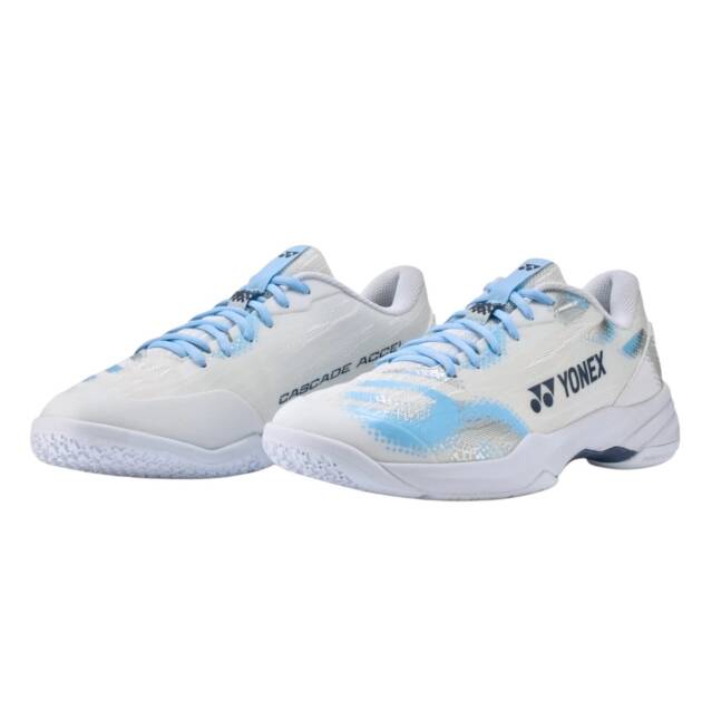 Sepatu Yonex Shbca2wex Cascade Accel Wide gen 2 White/Light blue