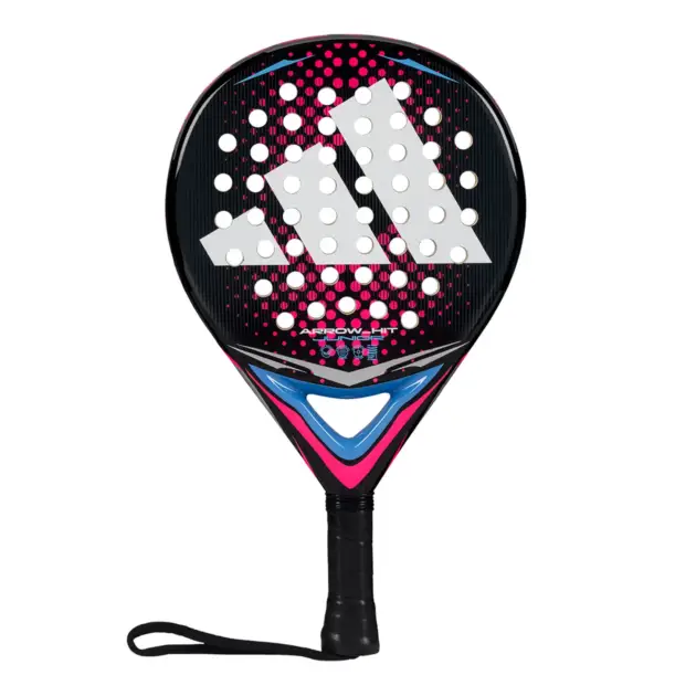 raket padel adidas arrow hit junior white/pink