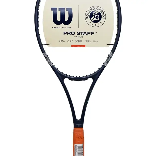 raket tenis wilson pro staff 97 v14 roland garros 2026 208911
