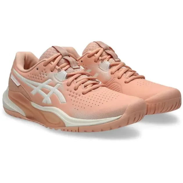 sepatu asics gel challenger 15 women cantaloupe/white