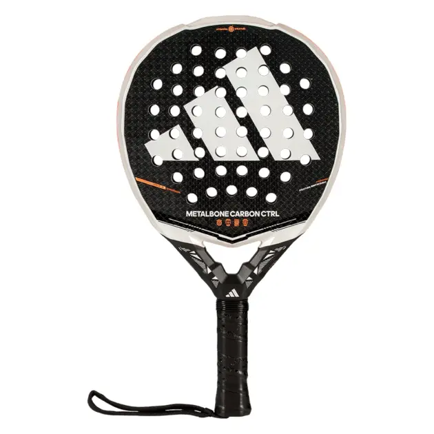 raket padel adidas metalbone carbone ctrl 2026 white/black 360-375gr