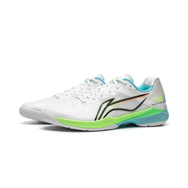 Sepatu lining ayaw 0332 mirage pro standar white/neon olivine
