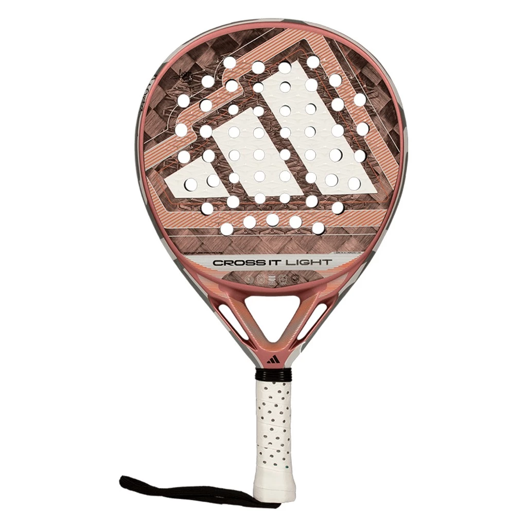 raket padel adidas crossit light 24k 2026 pink 345-360 gr