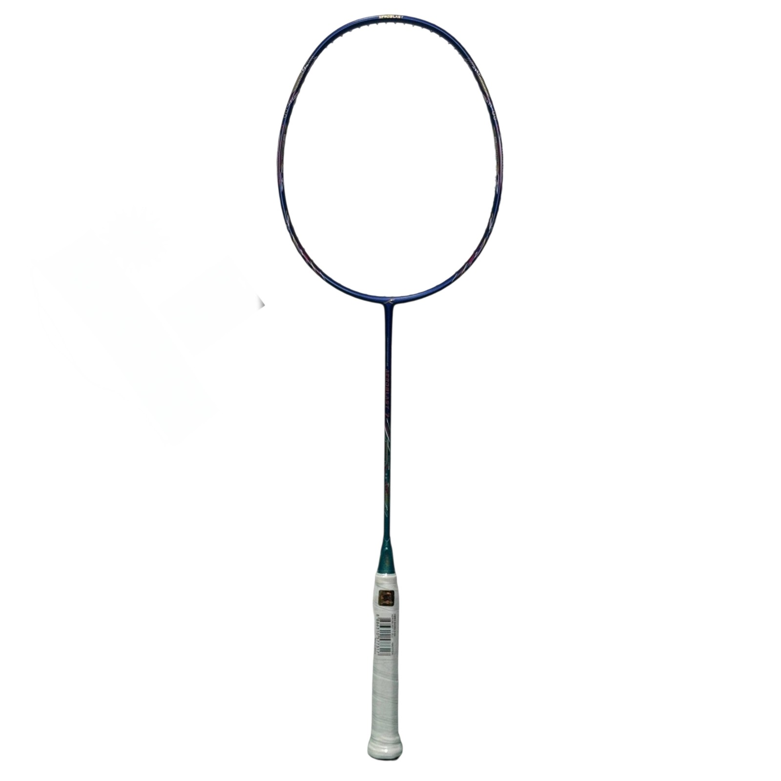raket badminton hundred aeroblast 7 navy/teal