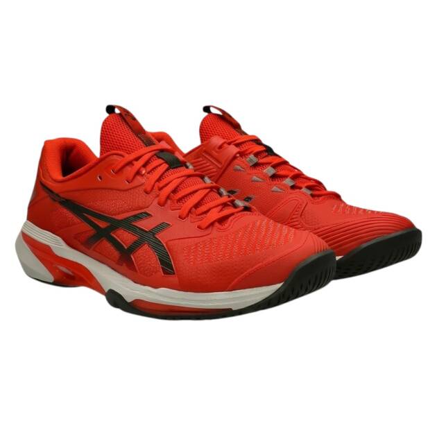 Sepatu Asics Solution Speed ff4 Cherry tomato/vintage khaki