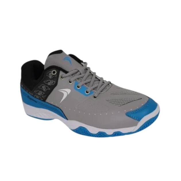 Sepatu flypower panataran silver/black/sky blue