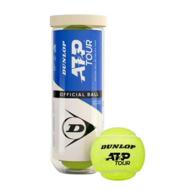 bola tenis dunlop atp tour isi 3