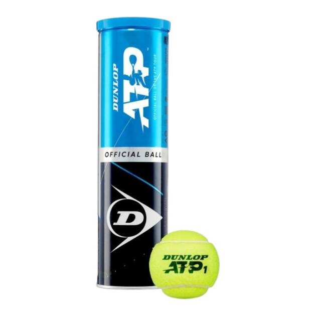 bola tenis dunlop atp isi 4 biru