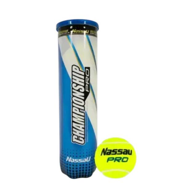 bola tenis nassau biru