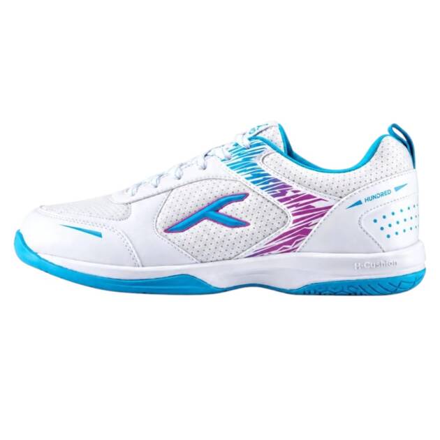 Sepatu Hundred hbfs4m 11923 court star pro White/aquarius/phlox pink