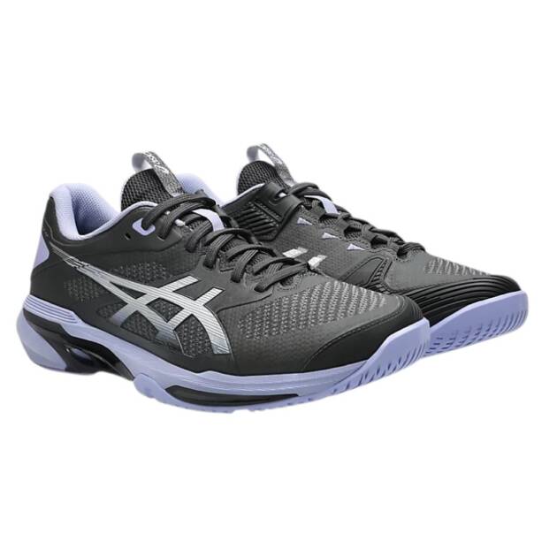 sepatu asics solution speed ff 4 night energy graphite grey/pure silver