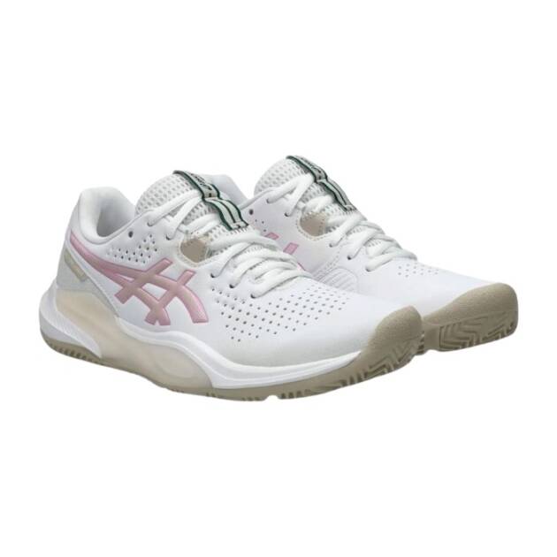 Sepatu asics gel challenger 15 padel women white/bubblegum