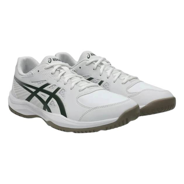 Sepatu asics court slide 4 white/vintage khaki